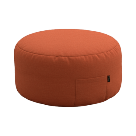 เบาะนั่งทรงกลม RENITA HOME รุ่นMAKI POUF สีส้ม_0